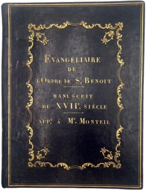 [Normandie. Abbaye du Bec-Hellouin. Manuscrit sur vélin]. Évangéliaire,de l'ordre de Saint Benoît.