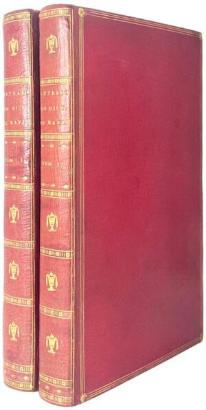 [FRÉDÉRIC II (roi de Prusse) & Jean-Baptiste Boyer d'Argens]. Extrait du Dictionnaire historique et critique de Bayle. Divisé en deux Volumes avec une Préface.