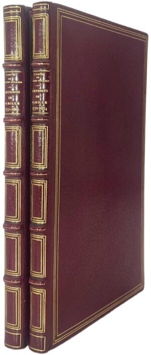 SAINTE-AULAIRE (Louis-Clair Beaupoil de). Portraits de famille. 1750-1854.