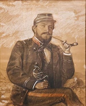 [RANVIER]. Portrait de Gabriel Ranvier, surnommé le « Christ de Belleville ».