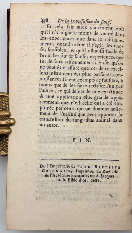 PERRAULT (Claude). Essais de physique, ou Recueil de plusieurs traitez touchant les choses naturelles. – Image 5