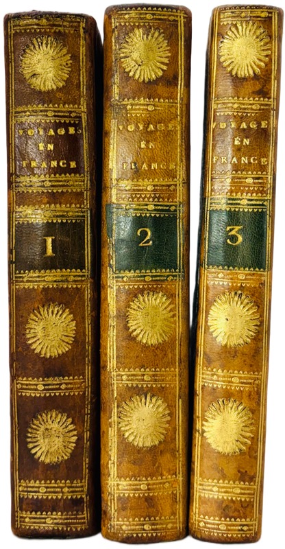 YOUNG (Arthur). Voyages en France, pendant les années 1787-88-89 et 90. Entrepris plus particulièrement pour s'assurer de l'état de l'Agriculture, des Richesses, des Ressources et de la Prospérité de cette Nation. Avec des Notes et Observations par M. Decasaux, et des Cartes géographiques de la navigation et du Climat. – Image 2