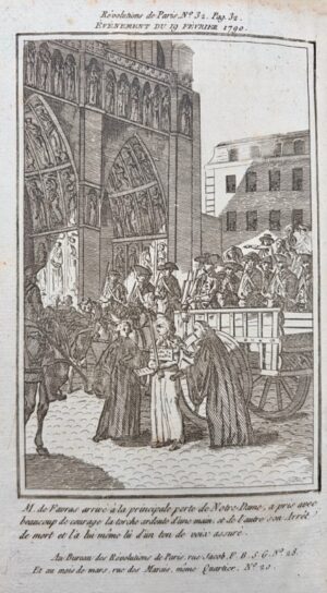 [Révolution française. Affaire Favras. Reliure de deuil].
