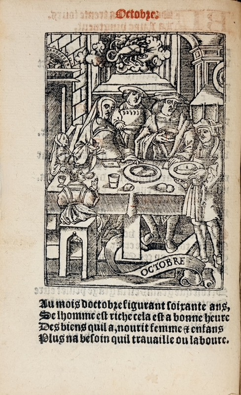 Heures de nostre Dame a l'usage de Romme Nouvellement imprimées à Paris, avec plusieurs belles Oraisons et Histoires / tant au Kalendrier, aux heures nostre Dame / aux heures de la Croix, aux Heures du Sainct Esprit / aux sept Psalmes que aux Vigiles. – Image 3