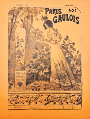Paris-Gaulois [Paris-Partout], Journal Hebdomadaire, Illustré et Littéraire.